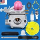 Carburetor For Bolens BL110 BL160 BL125 Trimmer Replace 753-06190 Carb