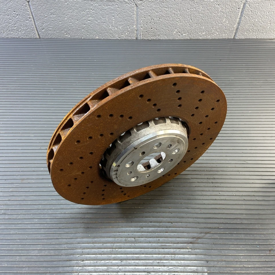 BMW M5 F90 2018-2023 rotor de freno delantero derecho ventilado rendimiento SHW Foto 4 de 4