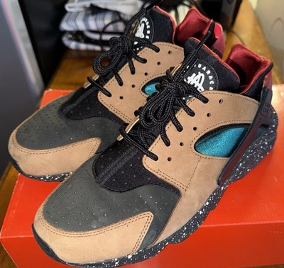 Size 10 - Nike Air Huarache Light British Tan Geode Green  display picture 1