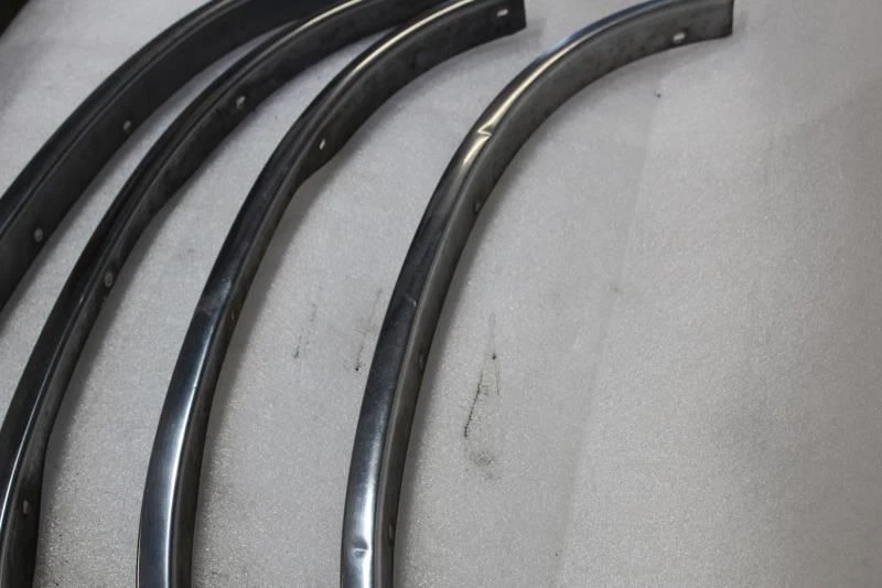 1994 1995 1996 1997 1998 CHEVROLET PICKUP S10 CHROME FENDER FLARES WHEEL ARCHES Foto 3 de 4