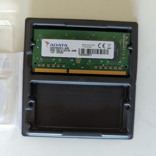 ADATA 2GB DDR3L 1866MHz CL13 SODIMM 1,35V Laptop RAM Speichermodul getestet