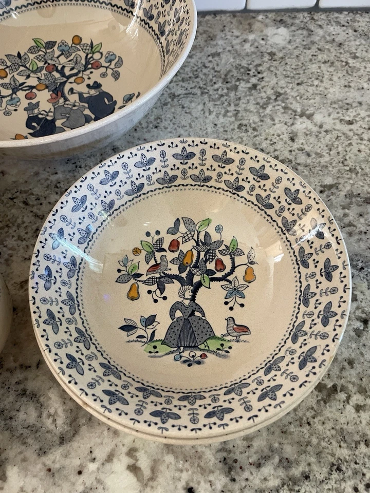 Juego de vajilla Johnson Brothers Sugar and Spice 35 piezas apto para lavavajillas Foto 3 de 4