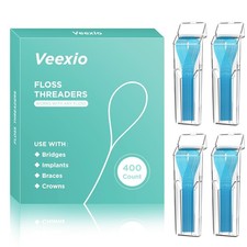 Floss Threaders, 0 Foot Pack of 400 , Threaders Set W/O Dental Floss
