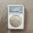 West Point Mint 2020-W American Silver Eagle $1 1 oz .999 Silver NGC MS70