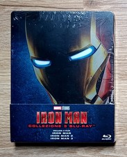 Iron Man Blu ray Steelbook NUOVO La Trilogia *Fuori Catalogo*