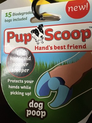 DOG WASTE POOP BAGS With Holder . Keep Hands Clean ! 15 Bags With Each Order