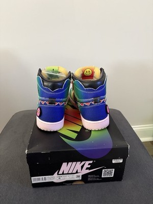Jordan Air Jordan 1 x J Balvin Tie Dye Multicolor Smiley Face