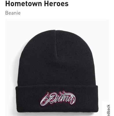 Puma black Adult Beanie hat hometown heroes Mex unisex NWT One Size