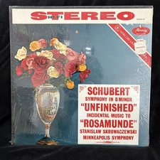 MERCURY Living Presence SR90218 SCHUBERT Symphony #8 etc ST LP CB P17 IN SHRINK