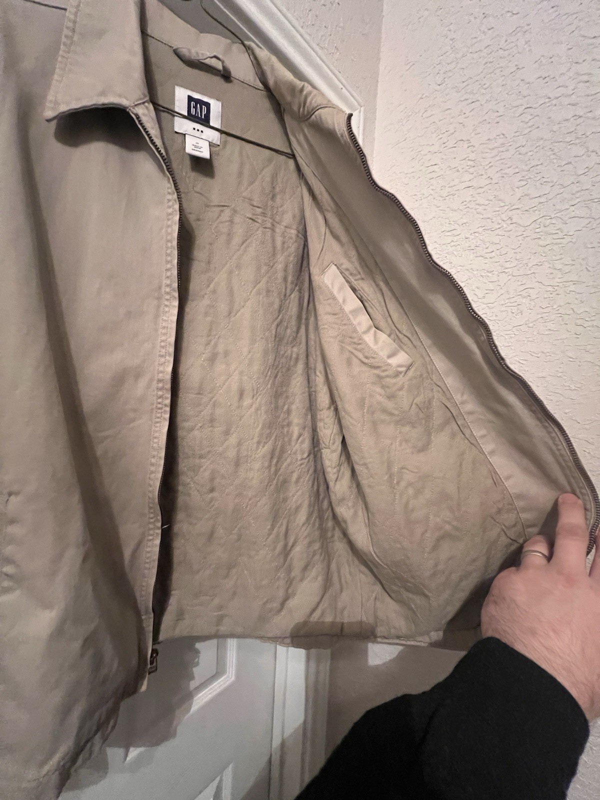 Gap Khaki Jacket-Medium - image 3