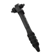 Heavy Duty Cast Iron Drill Chuck Wrench with Ratchet for Fast Bit Changing