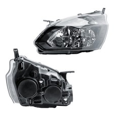 Scheinwerfer Links Schwarz mit Motor Für 14-20 Ford Transit Tourneo Custom V362