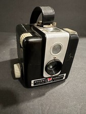 Kodak Brownie Hawkeye Camera Vintage 1949-1951 Bakelite 620 Film W/Bag Manual