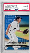 2015 Panini Prizm Anthony Rendon Blue Baseball Prizm PSA 10