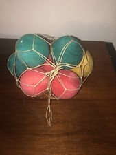 piccole BOCCE  IN LEGNO Vintage (7)