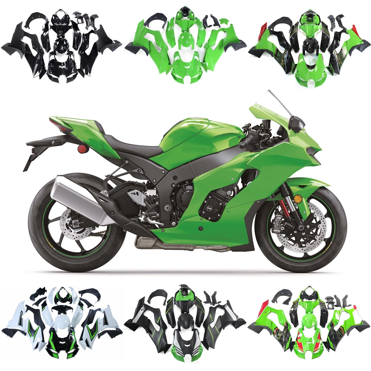 Motorcycle Full Fairings for Kawasaki Ninja ZX10R for sale | eBay