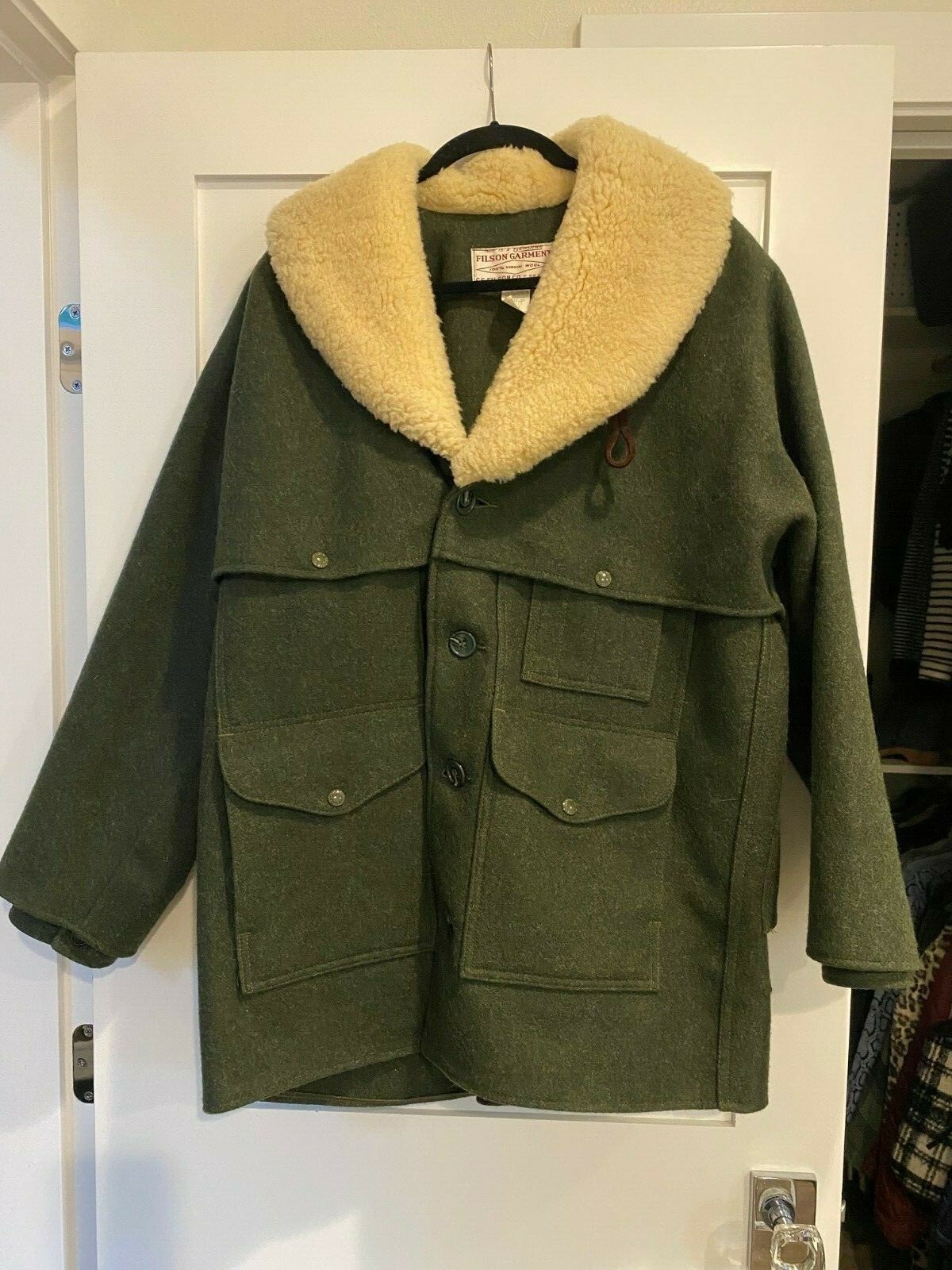 filson wool trapper coat