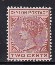 Album Trésors Ceylan Scott # 85 2c Victoria Neuf Légèrement Charnière