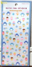 LAST GAIA Katie Pink Sticker Animal Penguin Sweets Ice Cream Star MADE IN JAPAN