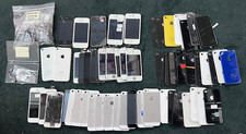 HUGE LOT of Apple iPhone 4 4S 5 Cell Phone REPAIR PARTS LCD Frame Camera Salvage