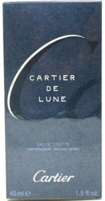 CARTIER DE LUNE EAU DE TOILETTE SPRAY FOR WOMEN 1.5 Oz / 45 ml DISCONTINUED ITEM