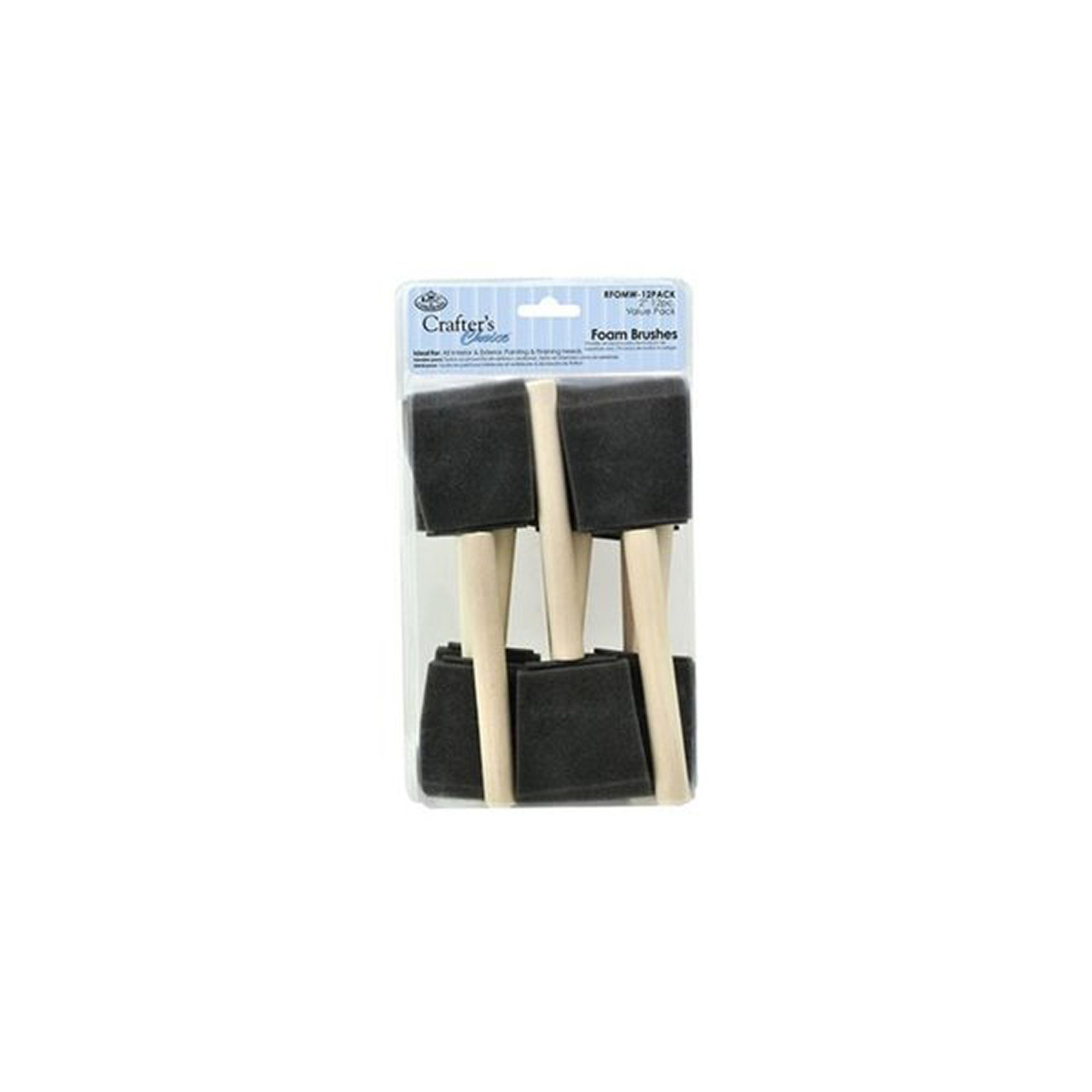 Foam Brushes 50mm (2inch) - Pack of 12 - Perfect For Finishing That Cool Project