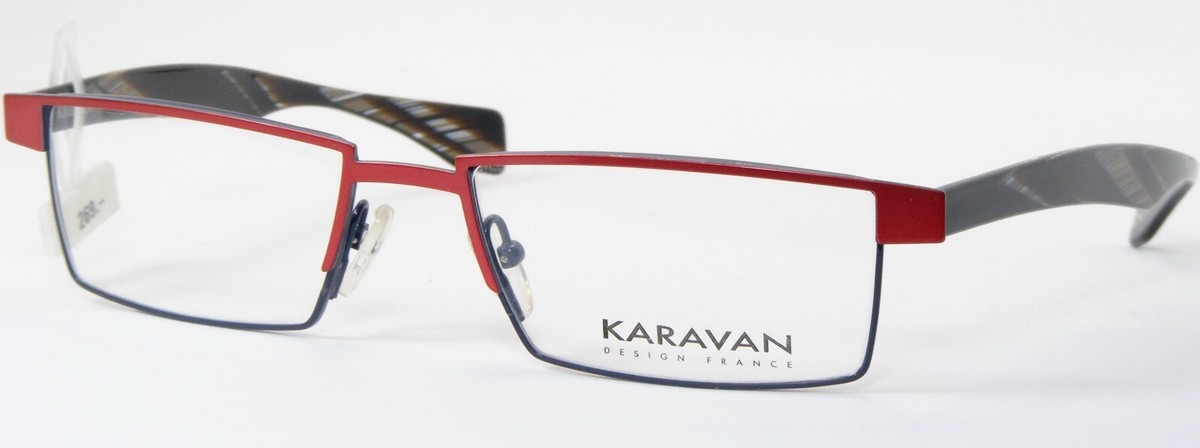 Karavan 5357 976 Rouge/Bleu Unique Lunettes Monture 54-17-140mm