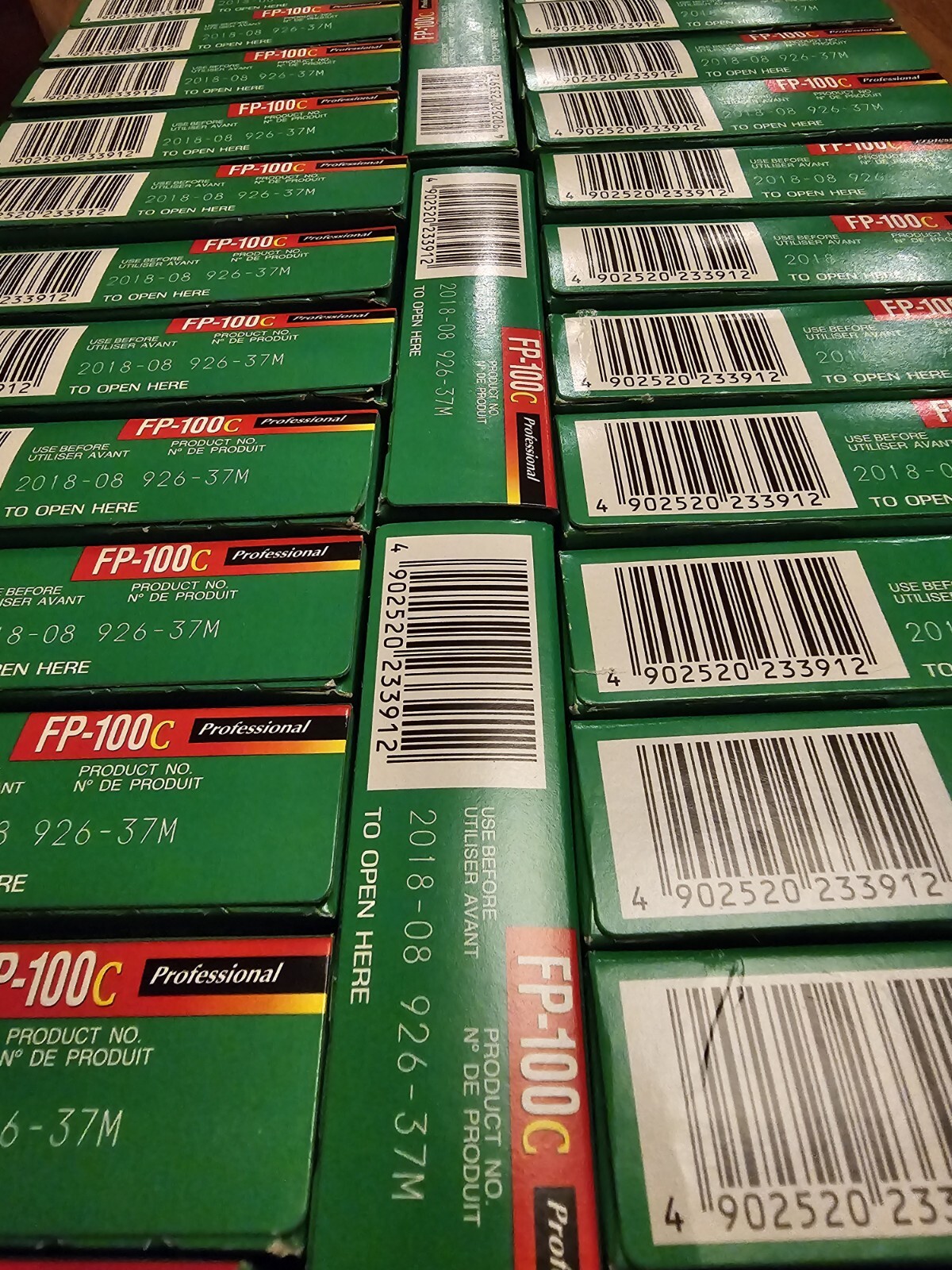 FUJIフィルム FP-100C シルク 4x5 他