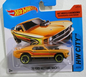 70 ford mustang mach 1 hot wheels