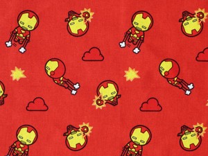 Fat Quarter Fabric Marvel Ironman Kawaii Cotton Material Superhero Camelot Fq Ebay
