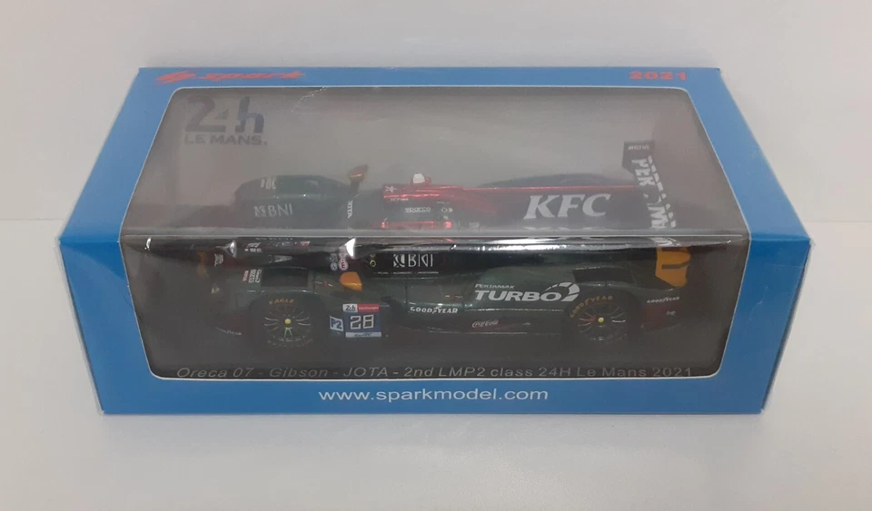 MODELLINO AUTO SCALA 1:43 SPARK ORECA 07 LMP2 LE MANS 2021 DIE CAST MODELLISMO - Immagine 2 di 4
