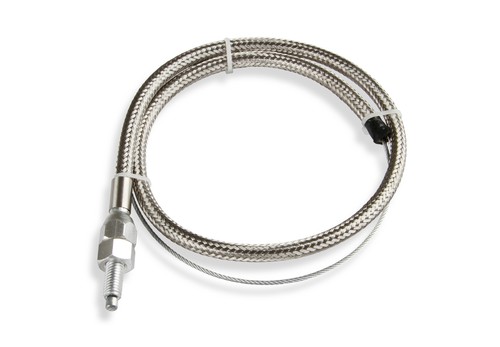 Mr Gasket Steel Braided Throttle Cable Universal Kit 5657 36in cable 24in Sleeve - Picture 5 of 6