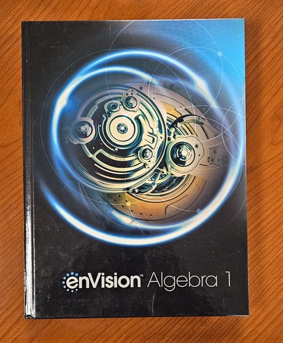 enVision Algebra 1 Hardcover Textbook Student Edition Pearson