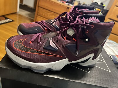 Size 12 - Nike LeBron 13 Mulberry 2015