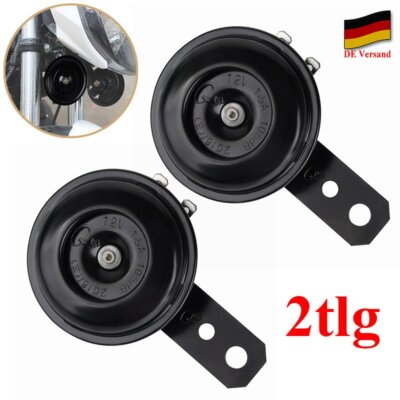 Universal 12V 105DB Super laut Motorrad Motorcycle Hupe Horn Signalhorn Trompete