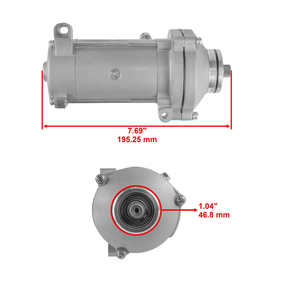 Arranque para Honda Gold Wing GL1200 1985 1986 1987 / 31200-MG9-681 31200-MG9-406 Foto 2 de 4
