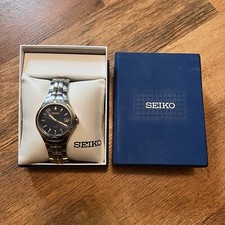 Seiko 5 Five Sports Watch 100m Gold Bezel Made Japan