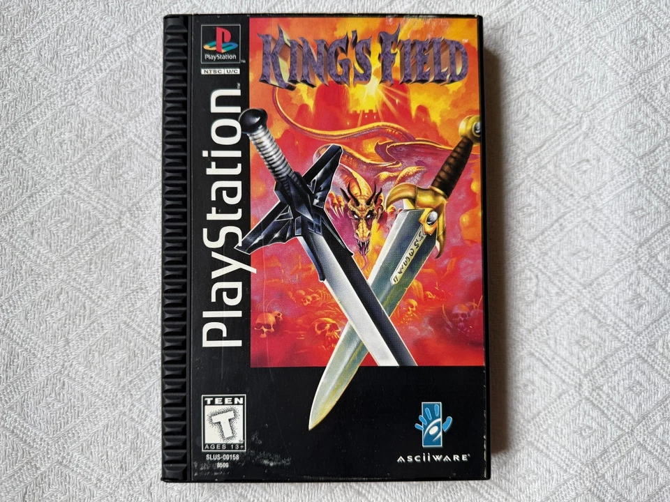 Kings Field PS1 Long Box - NTSC-U/C USA VGC CIB - High Quality Packing - Tracked - Image 4 of 4