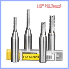 1/2" Shank 3 Flutes Cutting Straight Router Bit CNC Trimming Slot Milling Cutter