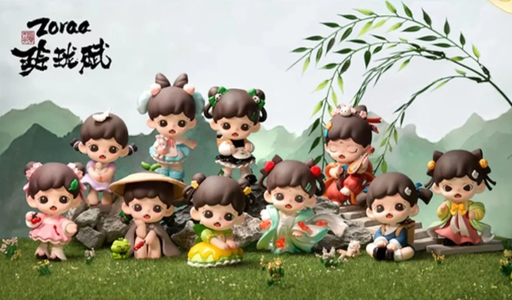TNT SPACE Baby Zoraa 3rd Generation Linglongfu Blind Box