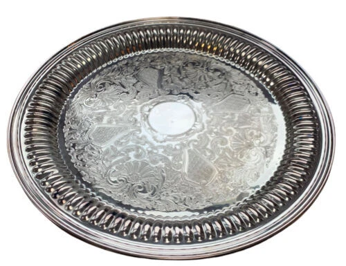 Nos Sheffield Queen Anne antigüedades Plateado