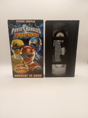 Power Rangers Ninja Storm Nowhere To Grow VHS VCR Video Episode