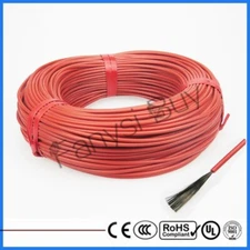 12k Carbon Fiber Electric Heating Cable Warm Floor Infrared Wire Teflon Jacket