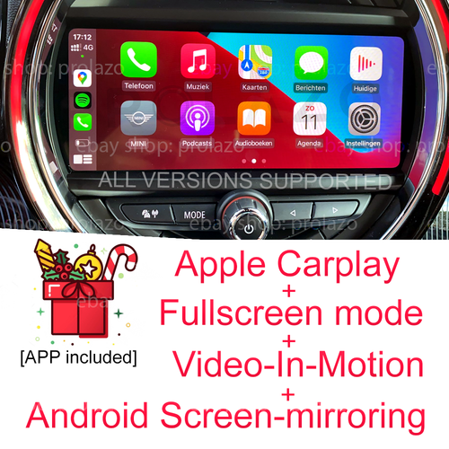 MINI EVO Carplay + Fullscreen + VIM + Android Screenmirroring TUTTE LE VERSIONI eBay