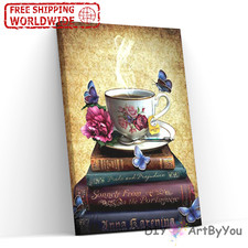 Paint By Numbers Kit Book Abstract Brush Kids Acrylic Draw Beginner Art Home DIY