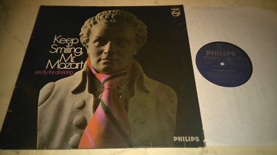 SIR AMADEO AND HIS TEAM Keep Smiling, Mr.Mozart *PHILIPS LABEL STEREO*