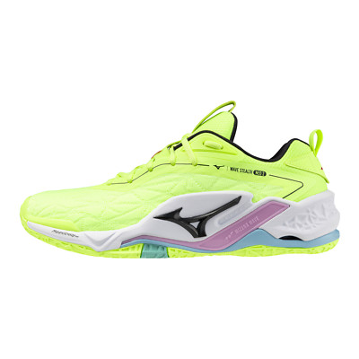 MIZUNO Wave Stealth Neo 2  Indoorschuhe  Handball  neongelb