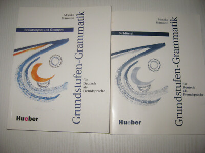 Grundstufen-Grammatik für DaF + Lösungsschlüssel - Monika Reimann , 3. A. 2000