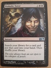 Diabolic Tutor -  English MTG Magic 2014 Core Set