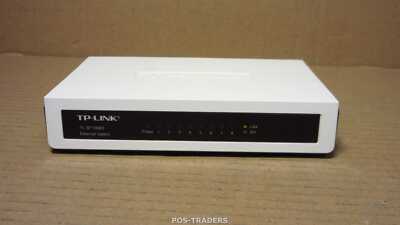 TP-Link TL-SF1008D V6.0 8-Port 10/100Mbps RJ-45 MDI/MDIX EXCL PSU Desktop Switch